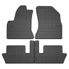 El Toro Gummifußmatten-Set für Citroen C4 Picasso I (5 Sitze) 2006-2012