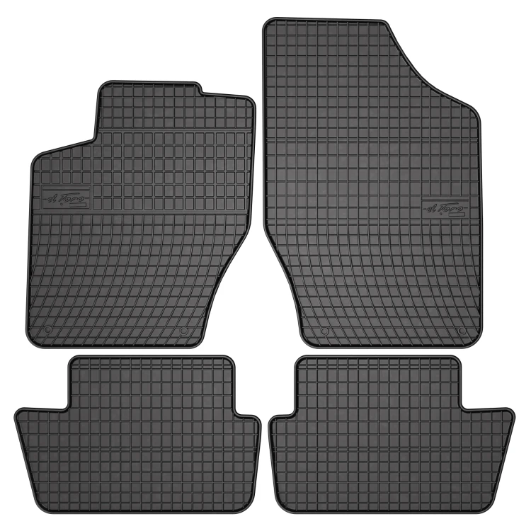 El Toro Gummifußmatten-Set für Citroen C4 I 2004-2010