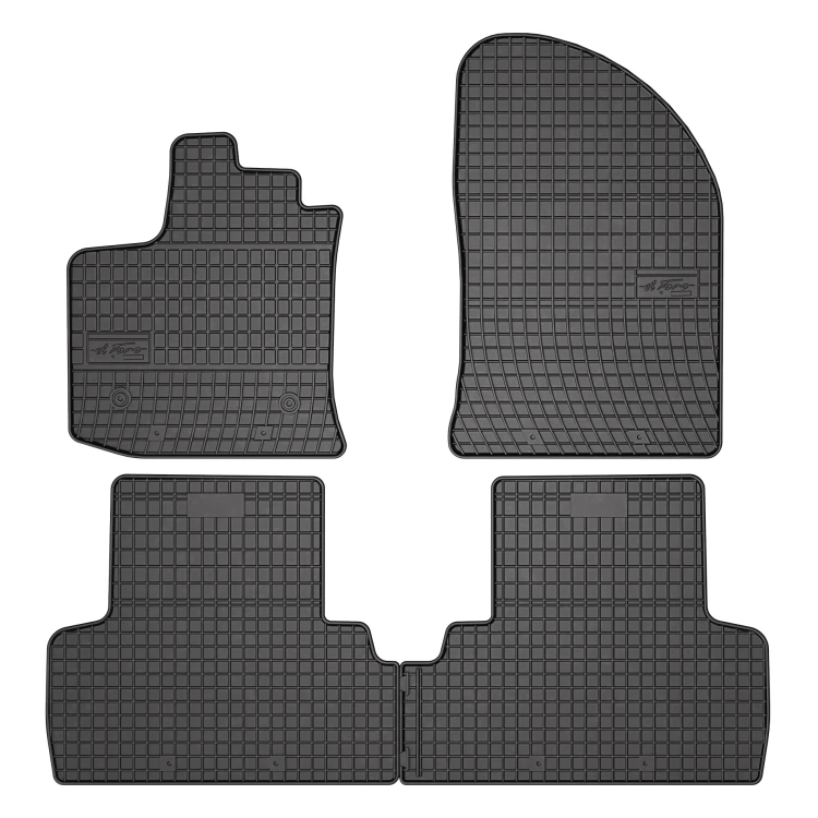 El Toro Gummifußmatten-Set für Dacia Lodgy 2012-2022