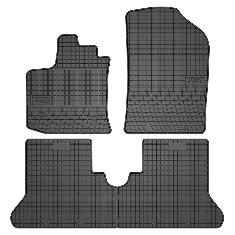 El Toro Gummifußmatten-Set für Dacia Dokker (5 Sitze) 2012-2021