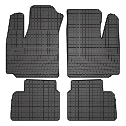 El Toro Gummifußmatten-Set für Fiat Doblo I (5 Sitze) 2001-2009