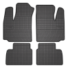 El Toro Gummifußmatten-Set für Fiat Doblo I (5 Sitze) 2001-2009