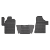 El Toro Gummifußmatten-Set für Mercedes Vito II W639 (2/3 Sitze) 2004-2014