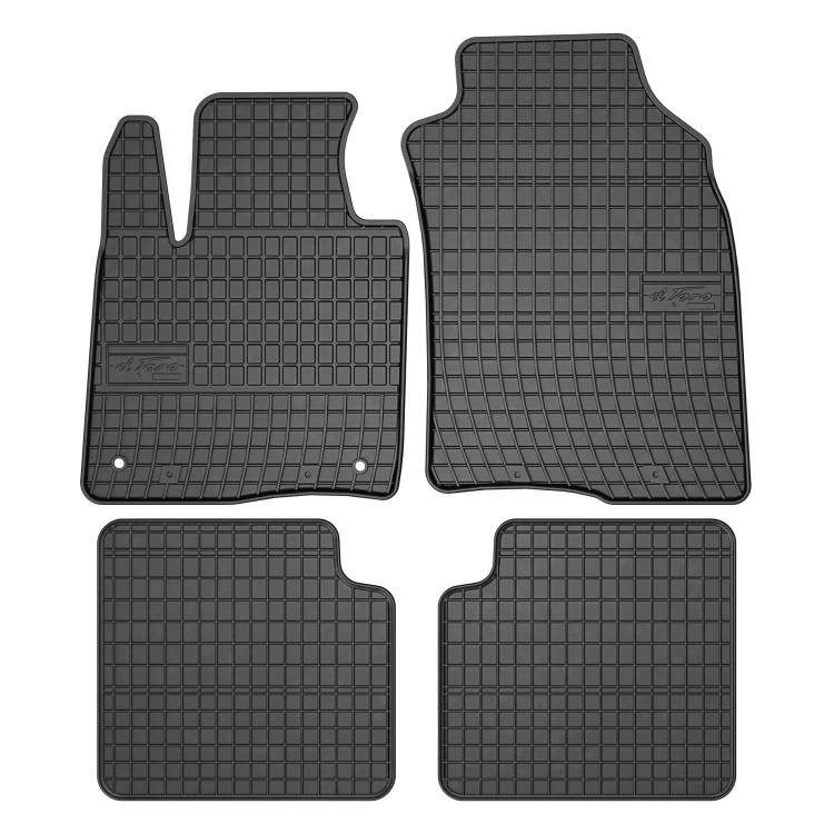 El Toro Gummifußmatten-Set für Fiat Panda III 2012-