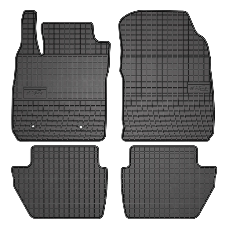 El Toro Gummifußmatten-Set für Ford EcoSport 2017-
