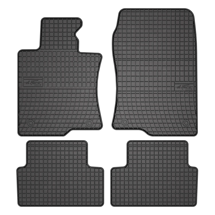 El Toro Gummifußmatten-Set für Honda Accord VIII 2008-2015
