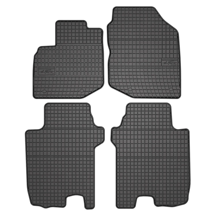 El Toro Gummifußmatten-Set für Honda Jazz III 2007-2014