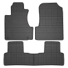 El Toro Gummifußmatten-Set für Honda CR-V III 2007-2011-