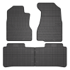 El Toro Gummifußmatten-Set für Honda CR-V II Automatik 2002-2006