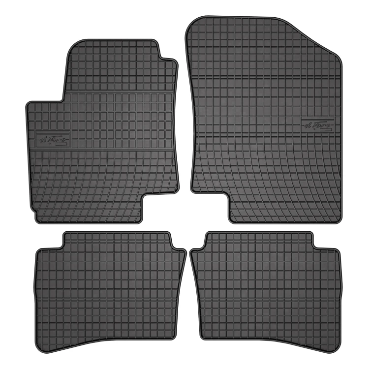 El Toro Gummifußmatten-Set für Hyundai i20 I 2009-2015