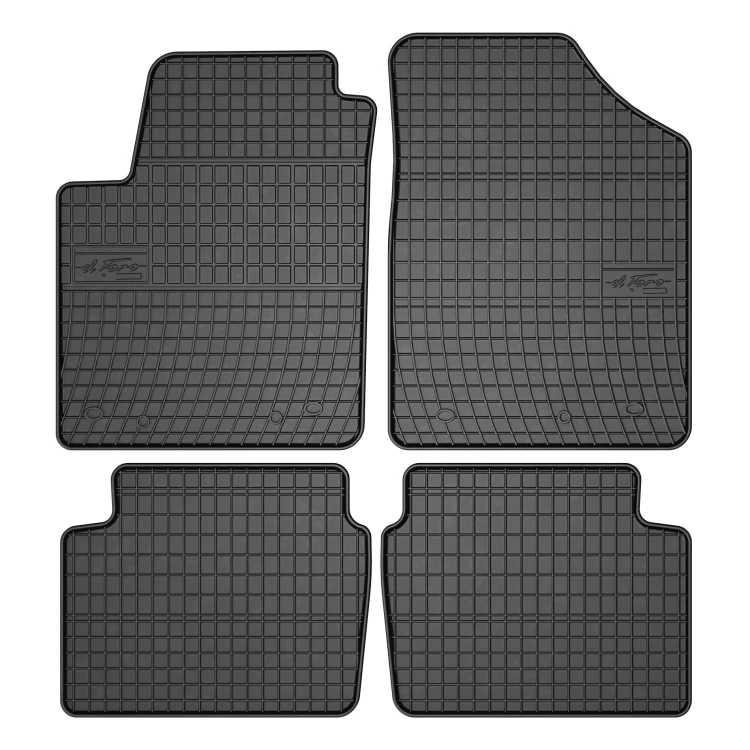 El Toro Gummifußmatten-Set für Hyundai i10 I 2008-2013