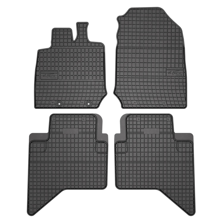 El Toro Gummifußmatten-Set für Isuzu D-max (5 Sitze) 2020-