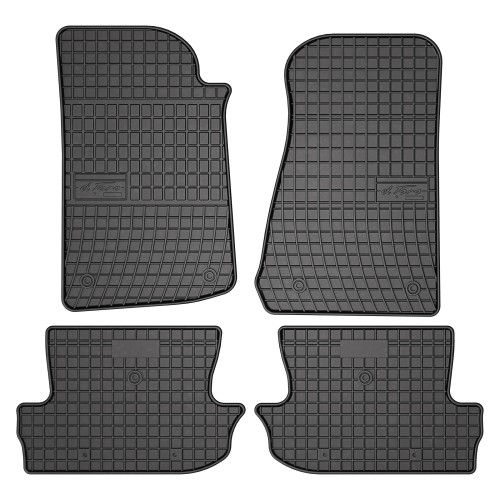 El Toro Gummifußmatten-Set für Jeep Wrangler IV (4 Türen) 2017-
