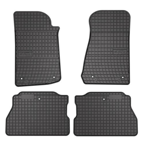 El Toro Gummifußmatten-Set für Jeep Wrangler Rubicon IV (5 Türen) 2017-