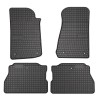 El Toro Gummifußmatten-Set für Jeep Wrangler Rubicon IV (5 Türen) 2017-