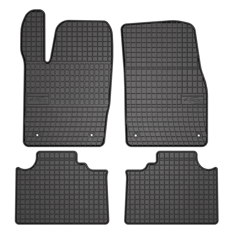 El Toro Gummifußmatten-Set für Jeep Grand Cherokee IV 2011--2021