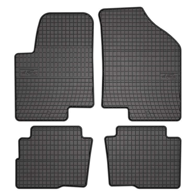 El Toro Gummifußmatten-Set für Kia Soul I 2008-2010