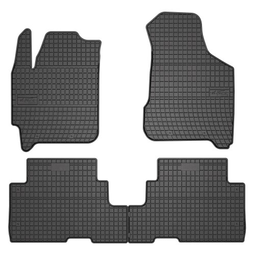 El Toro Gummifußmatten-Set für Kia Carens II (5 Sitze) 2002-2006
