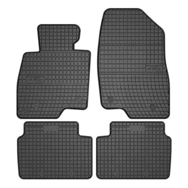 El Toro Gummifußmatten-Set für Mazda 3 III 2013-2018