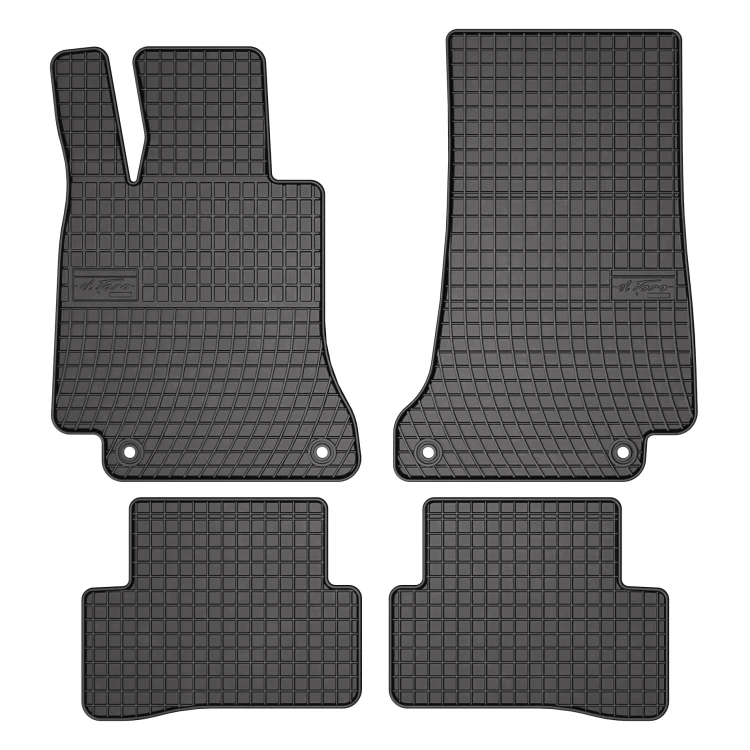 El Toro Gummifußmatten-Set für Mercedes C-Klasse W205 2014-2021