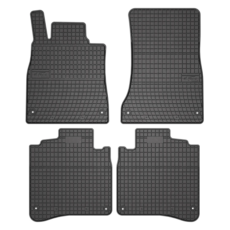 El Toro Gummifußmatten-Set für Mercedes S-Klasse W222 Langversion 2013-2020