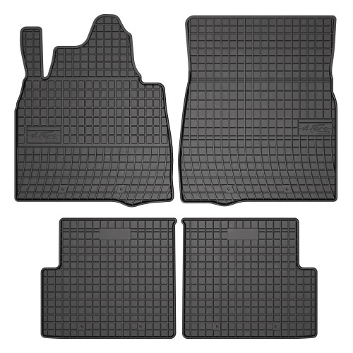 El Toro Gummifußmatten-Set für Mercedes G-Klasse W463 2012-2018