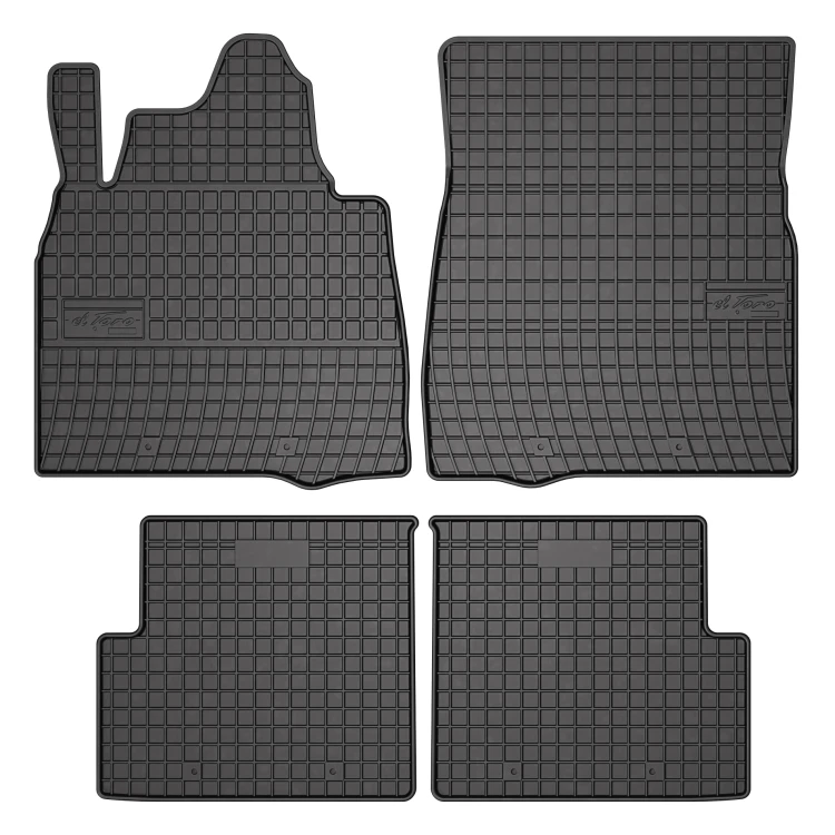 El Toro Gummifußmatten-Set für Mercedes G-Klasse W463 2012-2018