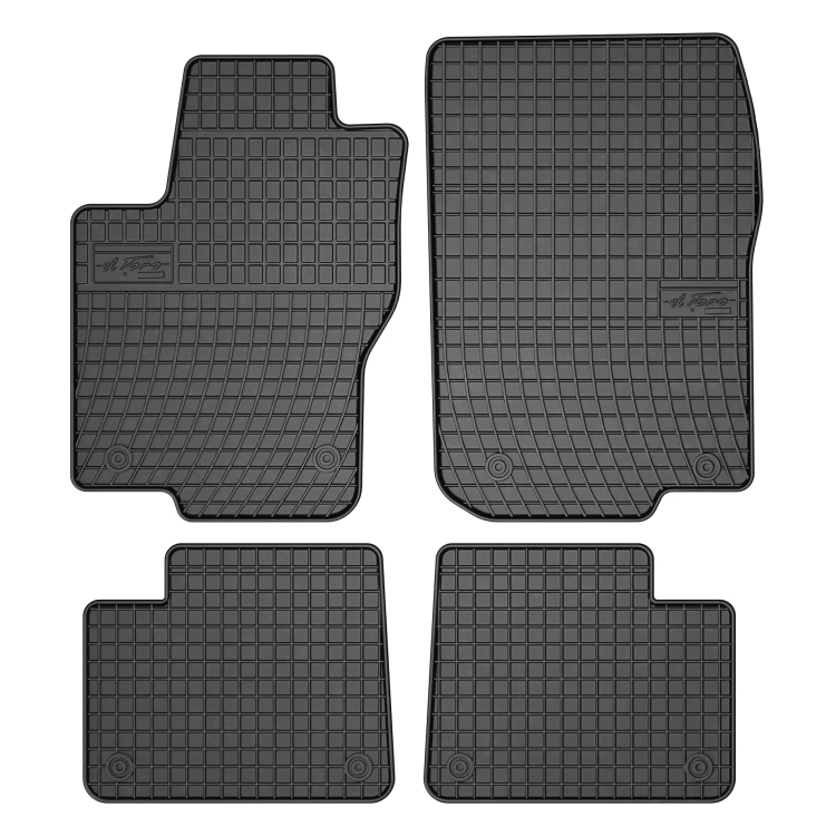 El Toro Gummifußmatten-Set für Mercedes GL-Klasse X166 2012-2015