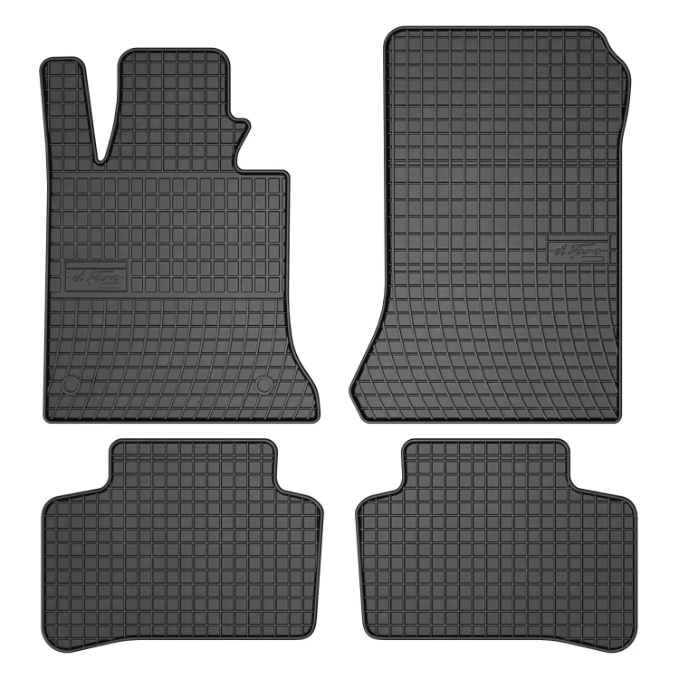 El Toro Gummifußmatten-Set für Mercedes GLK-Klasse X204 2008-2015