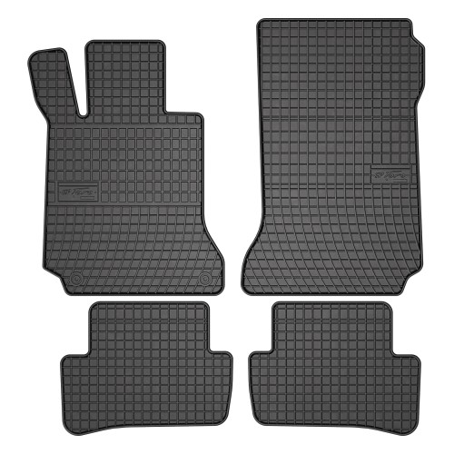 El Toro Gummifußmatten-Set für Mercedes C-Klasse W204 2007-2014