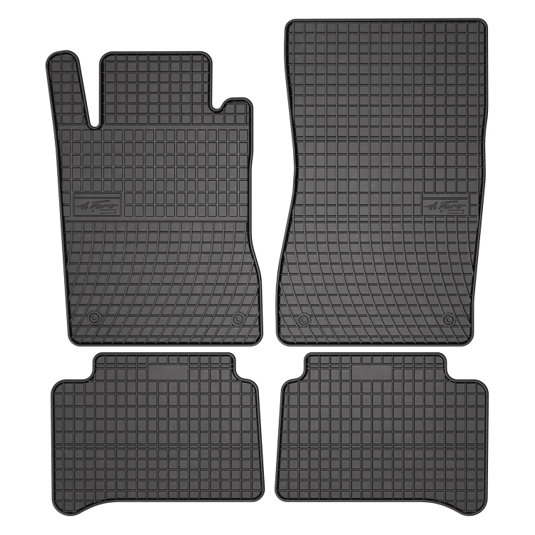El Toro Gummifußmatten-Set für Mercedes E-Klasse W211- 4-matic 2002-2009