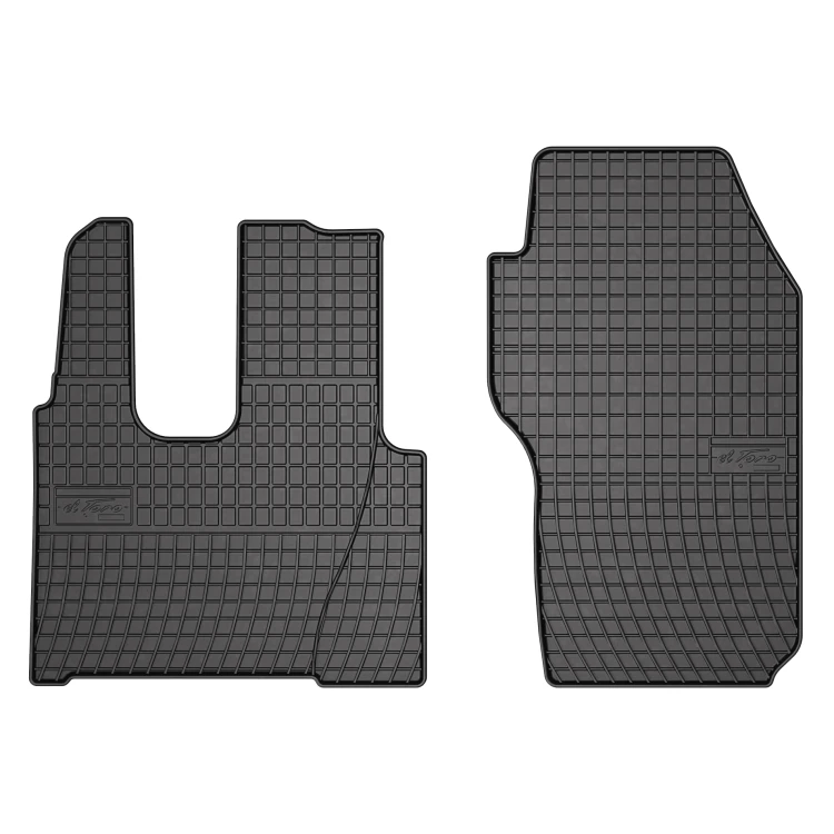 El Toro Gummifußmatten-Set für Mercedes Actros MP4