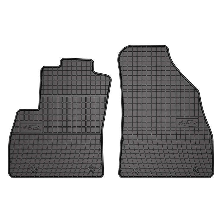 El Toro Gummifußmatten-Set für Citroen Nemo (2 Sitze) 2008-2017