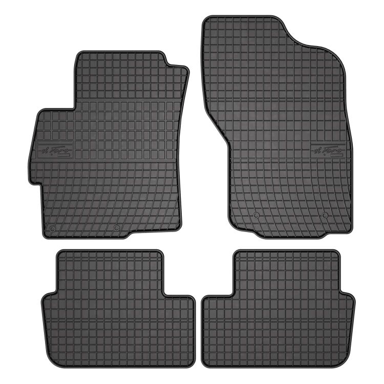 El Toro Gummifußmatten-Set für Mitsubishi Lancer VIII 2007-2016