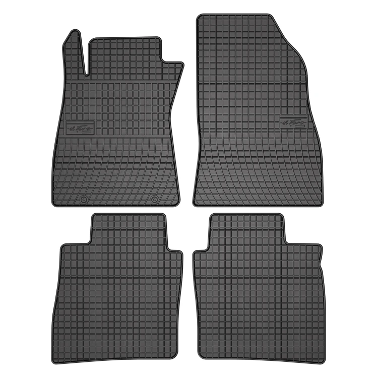 El Toro Gummifußmatten-Set für Nissan Pulsar II C13 2014-2018