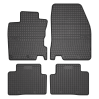 El Toro Gummifußmatten-Set für Nissan Qashqai II 2013-2021