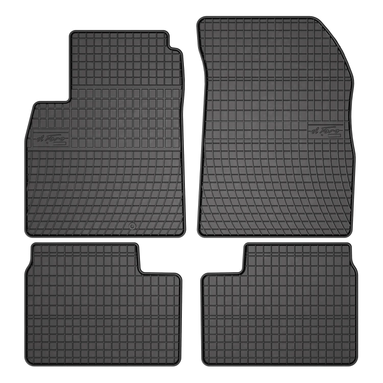 El Toro Gummifußmatten-Set für Nissan Micra IV K13 2010-2016