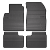 El Toro Gummifußmatten-Set für Nissan Micra IV K13 2010-2016