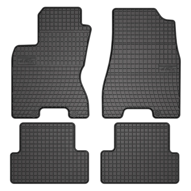 El Toro Gummifußmatten-Set für Nissan X-trail II T31 2007-2013