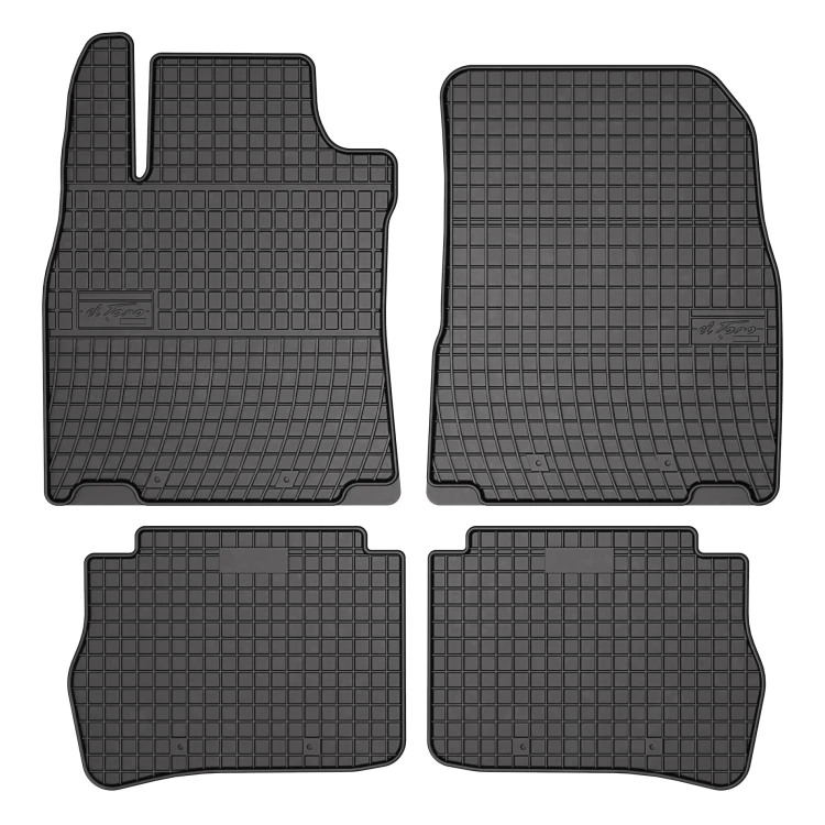 El Toro Gummifußmatten-Set für Nissan Tiida I 2007-2012