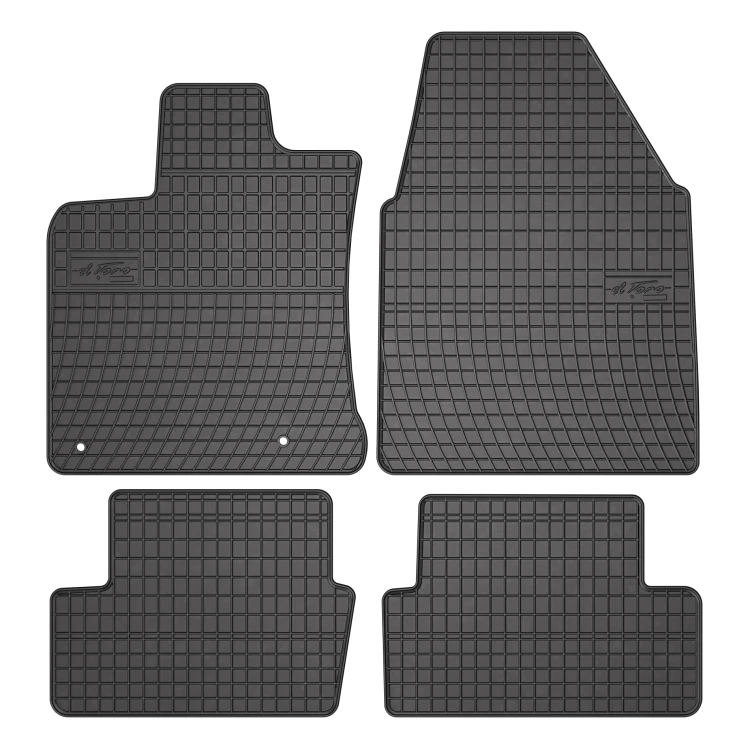 El Toro Gummifußmatten-Set für Nissan Qashqai I 2007-2012