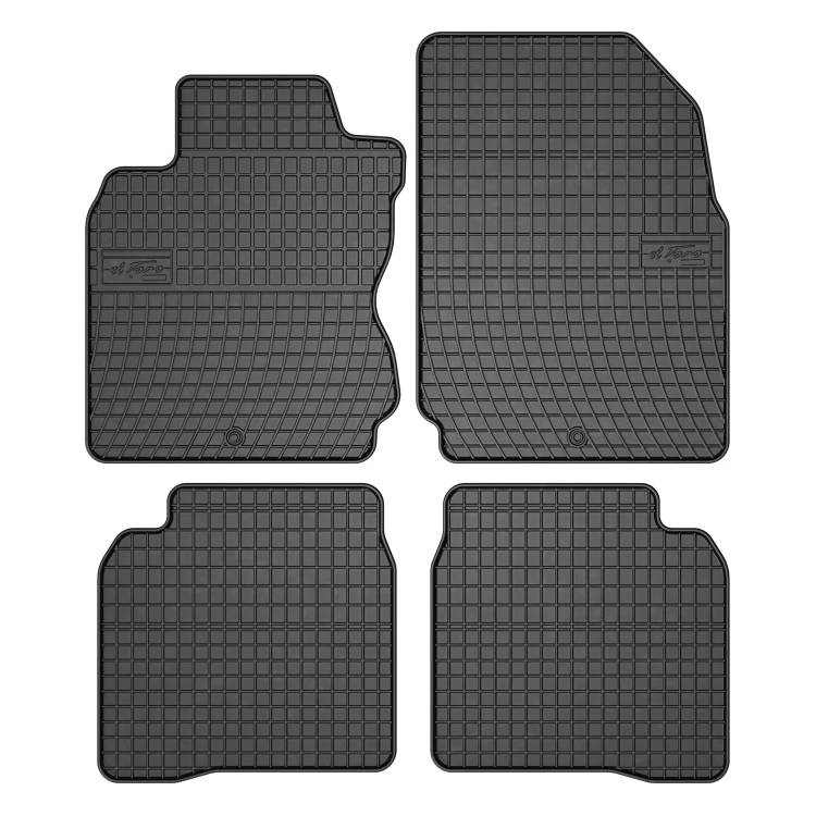 El Toro Gummifußmatten-Set für Nissan Note I E11- 2006-2012