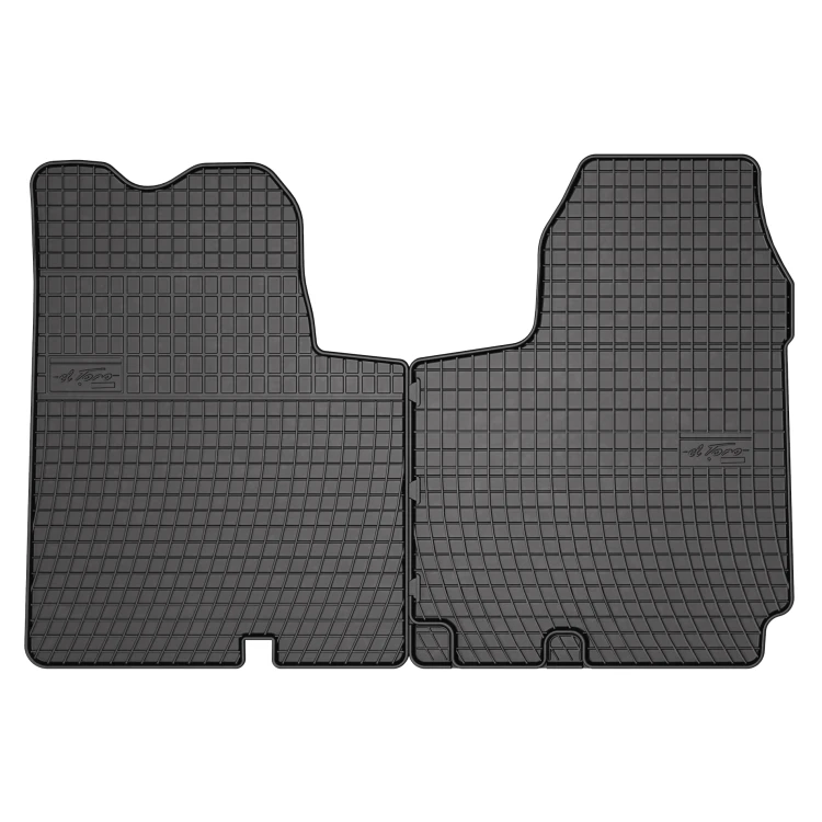 El Toro Gummifußmatten-Set für Nissan Primastar I (3 Sitze) 2001-2016