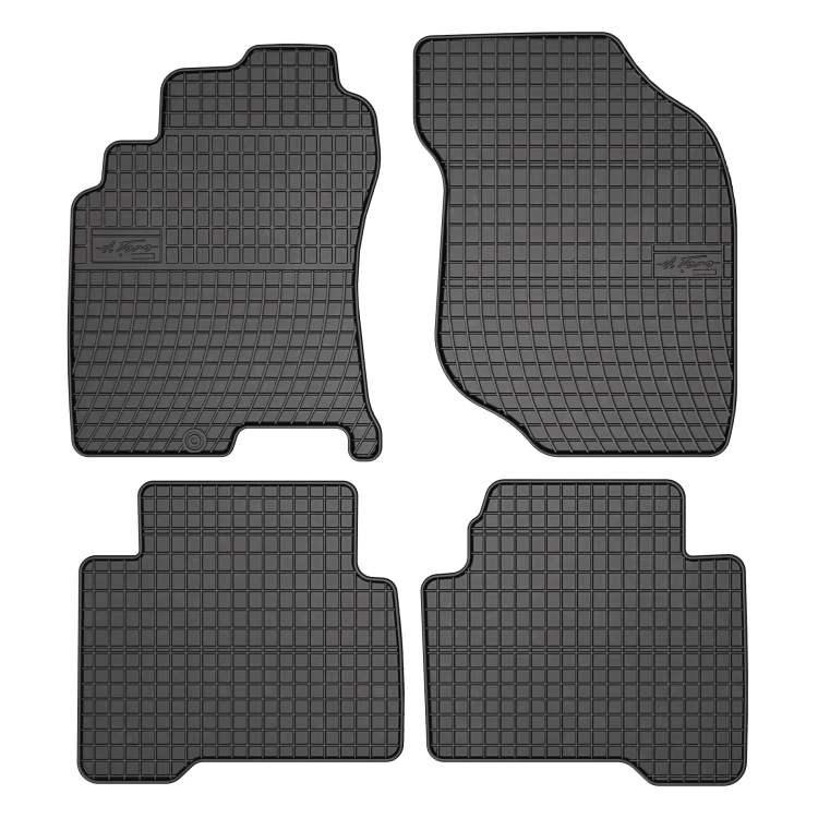 El Toro Gummifußmatten-Set für Nissan X-trail I T30 2001-2007