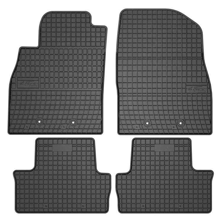 El Toro Gummifußmatten-Set für Opel Ampera 2012-2014