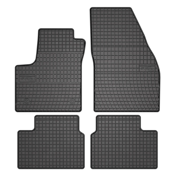El Toro Gummifußmatten-Set für Opel Meriva II B 2010-2017