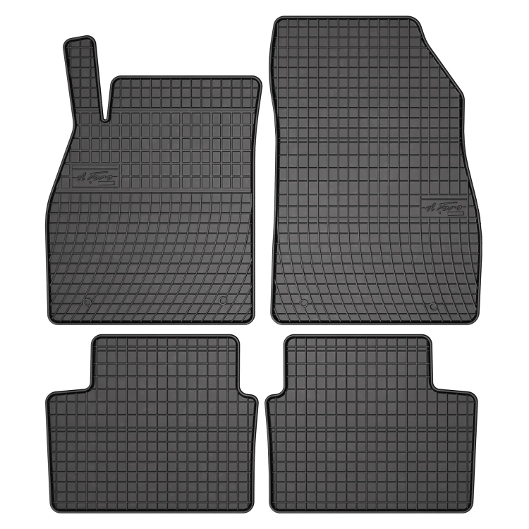 El Toro Gummifußmatten-Set für Opel Insignia I A 2008-2017