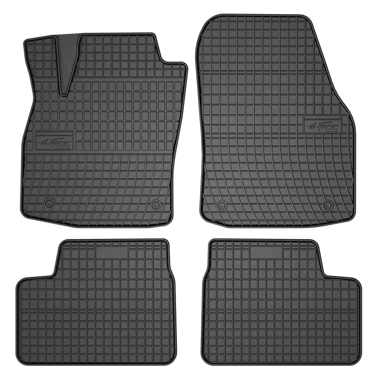 El Toro Gummifußmatten-Set für Opel Astra H 2004-2009