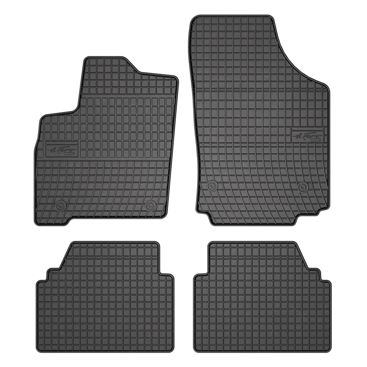 El Toro Gummifußmatten-Set für Opel Meriva I A 2003-2010
