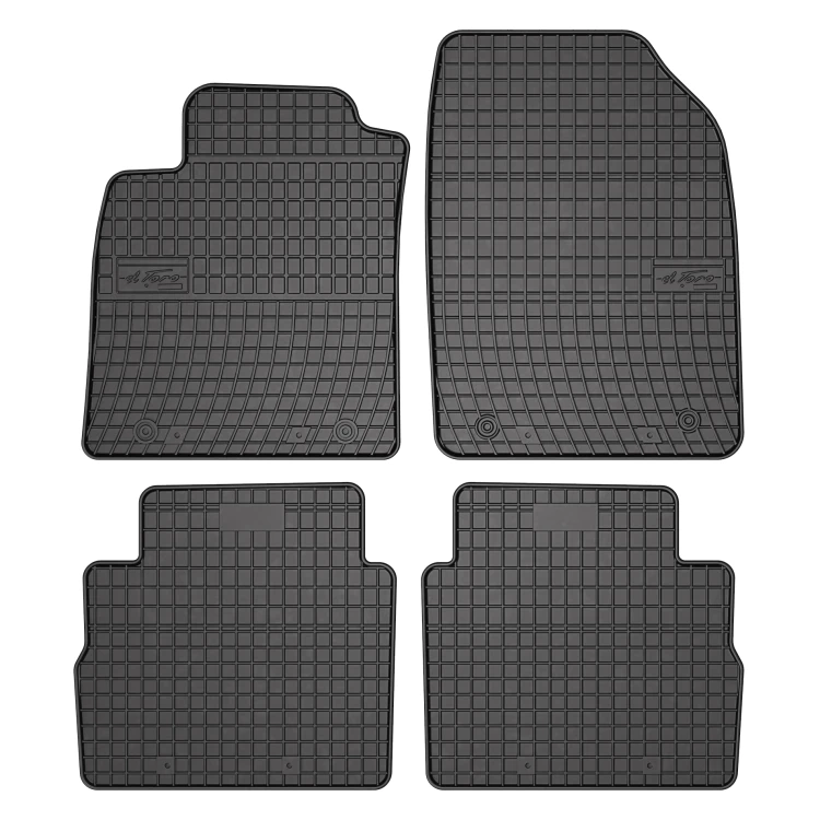 El Toro Gummifußmatten-Set für Opel Vectra III C Caravan 2002-2008